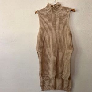 Knitted Sleeveless Tunic